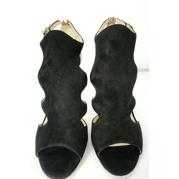 Jimmy Choo Tida Cut Out Strappy Open Toe High Heel Sandals - Picture 9 of 10